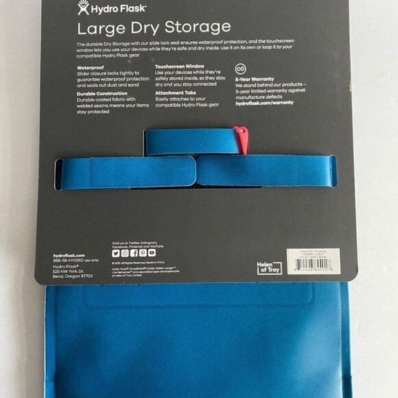 Hydro Flask Dry Storage Bag Pouch LARGE - Fishing Scuba Tactical Waterproof - Picture 6 of 12